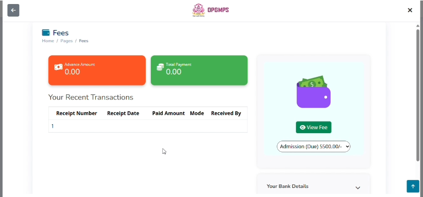 Parent App Online Payment  | Schoolingkey